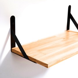 AZSKY Floating Shelves Book Shelfs for Wall Set of 3, Wood Floating Shelves,16 Inch Long Wall Bookshelf, Natural Wood Shelves Large for Bedroom, Kitchen, Bathroom, Laundry Living Room