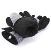 Harssidanzar Winter Genuine Suede Gloves Women's Warm Fleece Thinsulate Lined