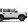 Adventure Mountains Stripes Graphics Vinyl Decals Compatible with Ford Bronco