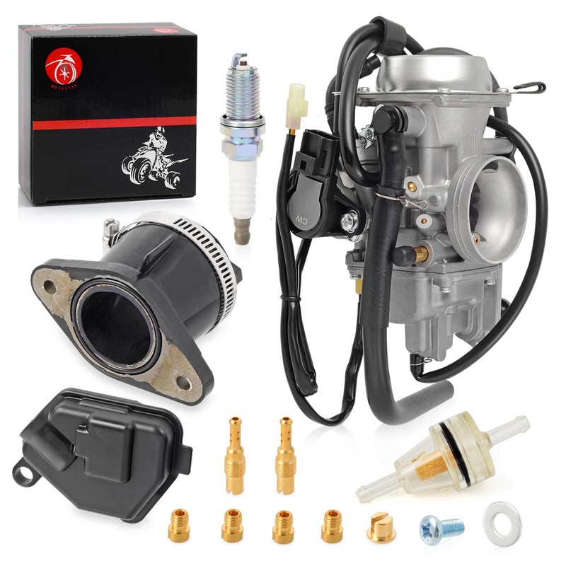 Carburetor & Intake Manifold Boot For Honda Foreman 500 TRX500