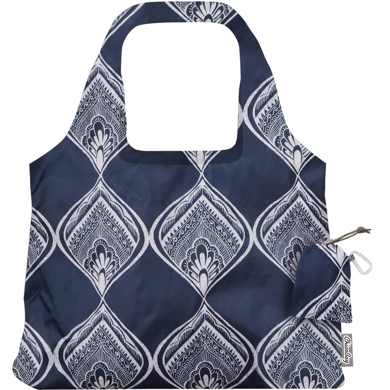 ChicoBag Vita Reusable Tote Bag with Carabiner Clip | Compact