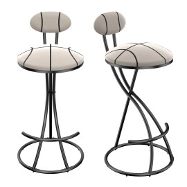 Upholstered Metal Bar Stools Set 2 Striped Counter Height Modern Velvet Dining Chairs (Black Stripe)color: Black, size: 17.12 14.96 36.61 (inches) Product weight (pounds): 25.13