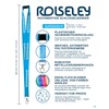 ROLSELEY Lanyard with Printed Text (Black/White) with Safety Clasp (Grey