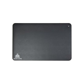 Zenful Living Grounding Mat, 24 x 16 inches, Black, with 15ft Earthing Cord and Instructions