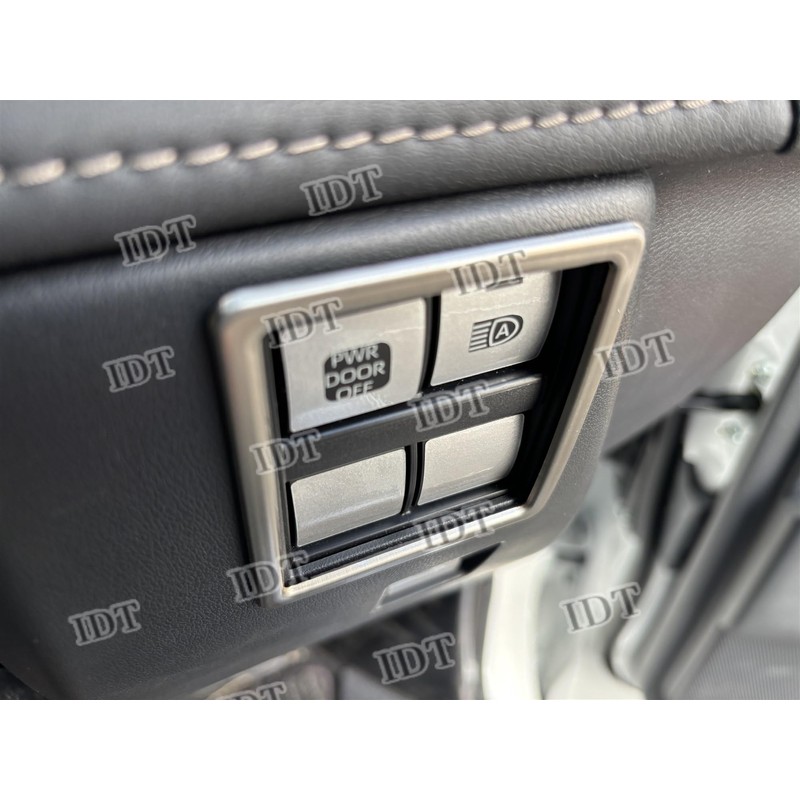 IDT 40系 アルファード ヴェルファイア フロントスイッチパネルカバー トリム リング ステンレス製 インテリアパネル 内装