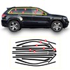 Side Window Trim Chrome Delete Blackout Overlay Kit Pre-Cut Vinyl