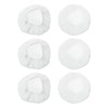sourcing map 6pcs Car Polisher Bonnet Buffing Pad Cotton Fabric