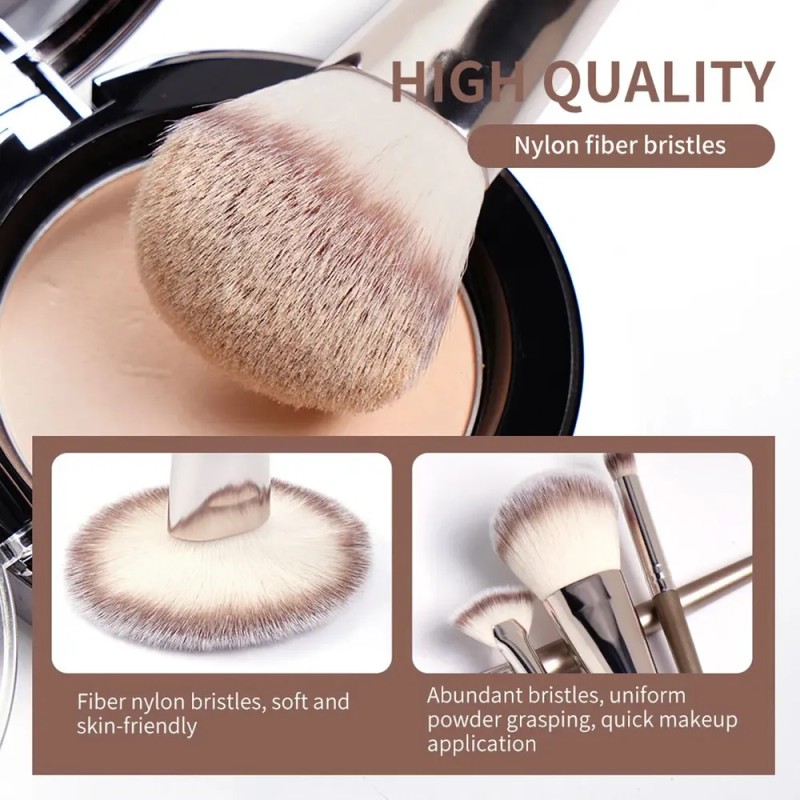 Caviglte Brochas De Maquillaje Kit 20 Pcs Para Maquillaje Profesional