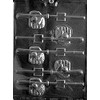 Life of the Party S079 Bat Glove Ball Lollipop Sucker Chocolate Candy Mold