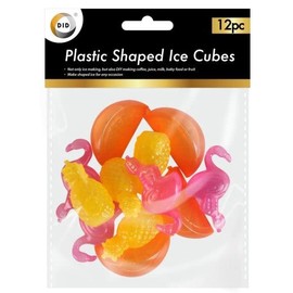 12pc Plastic Shaped Ice Cubes