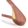 HANGERWORLD 5 Cedar Wood 17.7inch Suit Hangers with Broad Shoulders