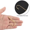 Fish Hook Hat Pins WHYHKJ 4pcs Gold Fish Hook Hat