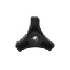 Plastic Handle Knob Nut Screw Bolt, Triangle Knob Handle Bolt