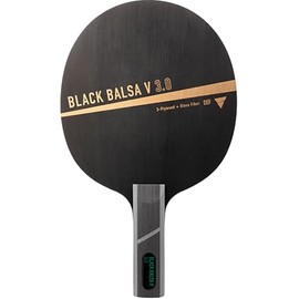 Victas 310435 Table Tennis Racket Guard Shake Hand Black Balsa V 3.0 Straight