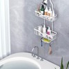 Kadolina Shower Caddy Hanging, Bathroom Shower Organizer, Shower Rack with
