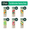 Zevia Organic Sugar Free Iced Tea, Tea Refresher Variety Pack,