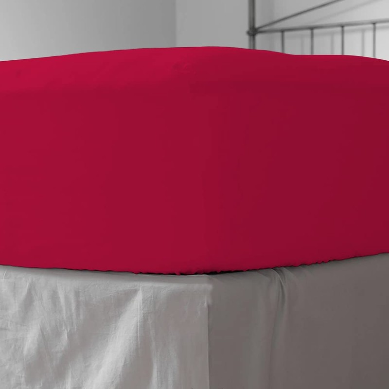 Imperial Rooms Brushed Microfibre Superking Fitted Sheet 25 CM Easy