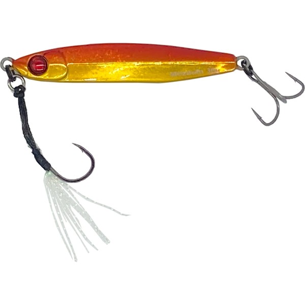 Mezashi Casting Jig 60g 2oz Red Gold - JIGS -