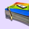 Flight Deck Fear of Flying Flashcards with Gold Ring Binder