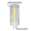 Volteck LED-43C, Lámpara de LED tipo cápsula 3 W base