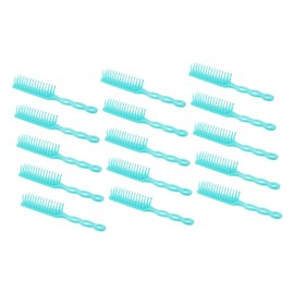 NOLITOY Scalp Care Comb Set 15pcs Plastic Brush Massage Tool for Wet Dry Hair Men Women
