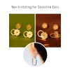 Earring Backs for Droopy Ears, Adjustable Heavy Earrings Lifters Backs,