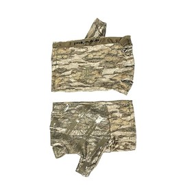 Banded Fingerless Gloves – Insulated, Non-Slip Grip, Breathable & Moisture-Wicking for Hunting & Fishing (Bottomland, Medium/Large)