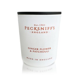 Pecksniff's Ginger Flower & Patchouli Luxury Scented Candle | 1 Wick, 100 g/3.5 oz
