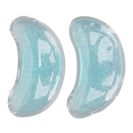 Paquete de Hielo de Gel, Almohadillas de Enfriamiento Reutilizables para los Ojos y Parches Debajo de los Ojos, Almohadilla de Gel de Compresa Fría y 