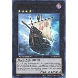 YU-GI-OH! - Number 50: Blackship of Corn (YZ02-EN001) ZEXAL Manga Promotional Cards: Series 2 - Limited Edition - Ultra Rare