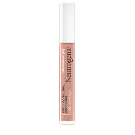Neutrogena Clear Coverage Color Correcting Concealer Makeup, Lightweight Concealer with Niacinamide for Dark Spots, Oil-, Fragrance-, Paraben- & Phthalate-Free, Peach, 0.24 fl. oz