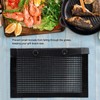 Reusable Grill Mesh Bag, Nonstick BBQ Bake Bag with Snap