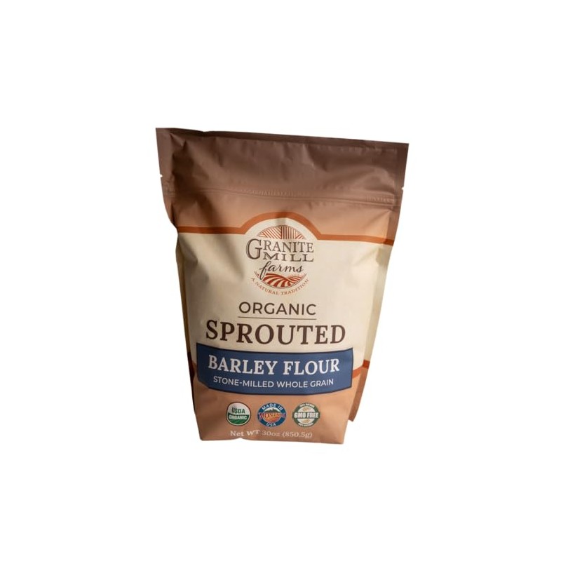 Granite Mill Farms Sprouted Organic Barley Flour, 30 oz