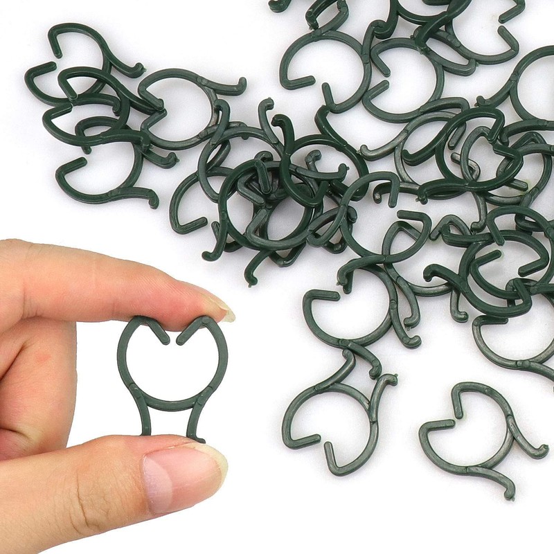 KAHEIGN 200 x Plant Clips, Plant Ties, Plant Clips, 2