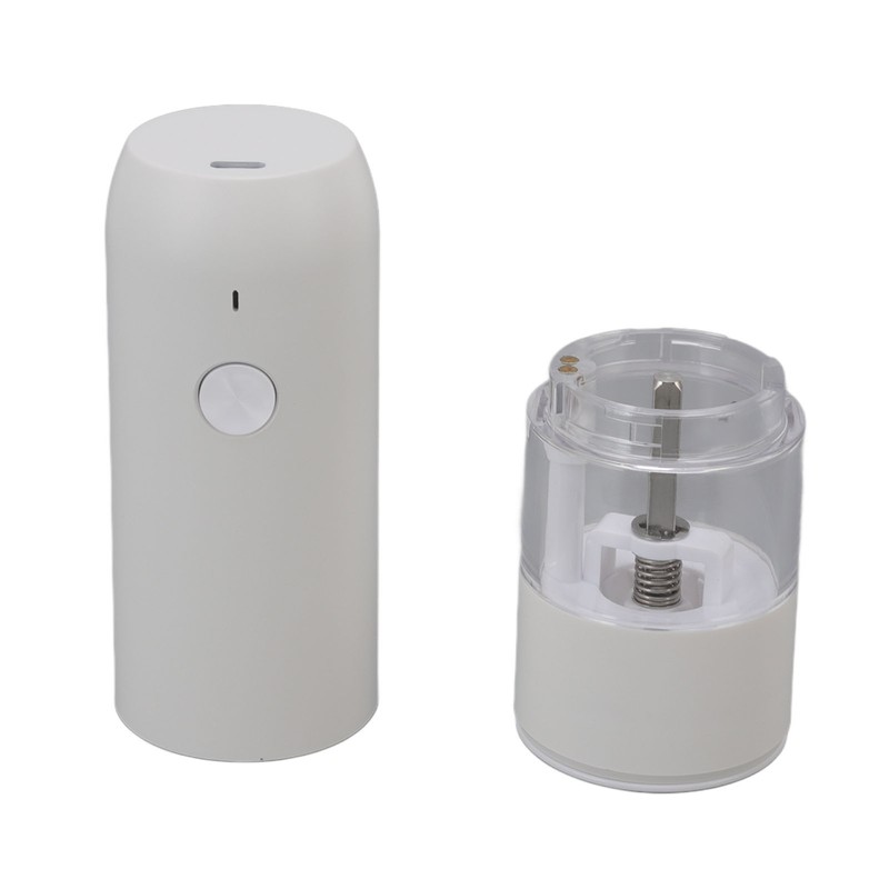 Electric Pepper Grinder Adjustable Coarseness Portable Pepper Mill for Pepper