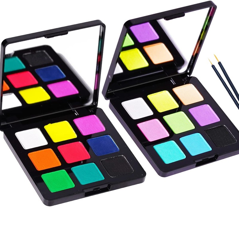 Bowitzki Water Activated Eyeliner Glow In The Dark, 9 Colors