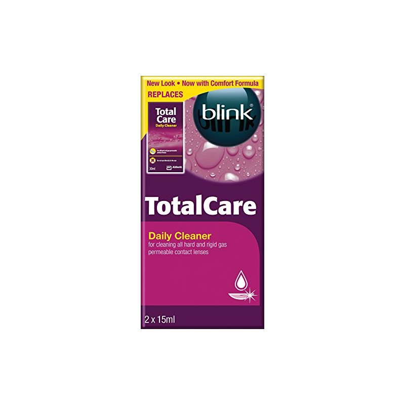 Total Care Care Products-Gas Permeable & Hard Lens Daily Cleaner