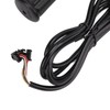 1 Pair Handlebar Throttle Grip Universal LED Display Wire Twist