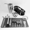 Cocktail Shaker Set Bartender Kit with Stand - 16 Piece