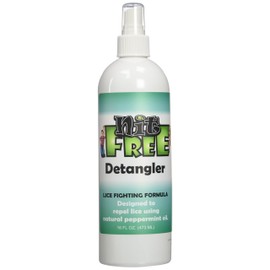 Nit Free Peppermint Detangling Spray and Repellent (16 oz)