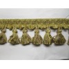 Unbranded 6 yards Tassel Fringe 3" GOLDEN-TAN/ECR