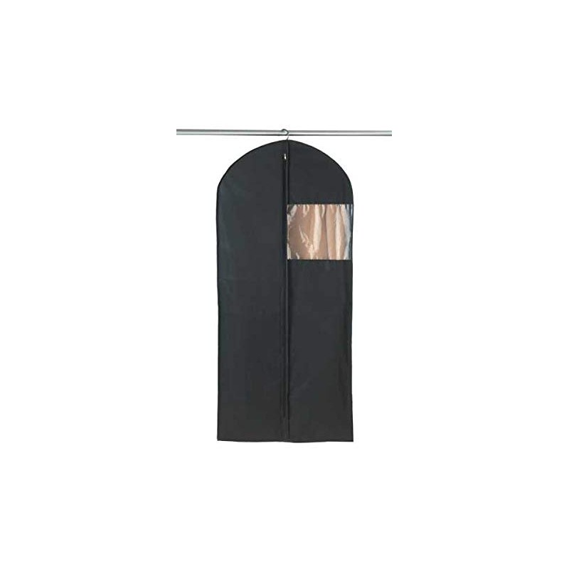 Wenko Deep Black 43821010100 Wardrobe, Plastic - Peva, 75 x