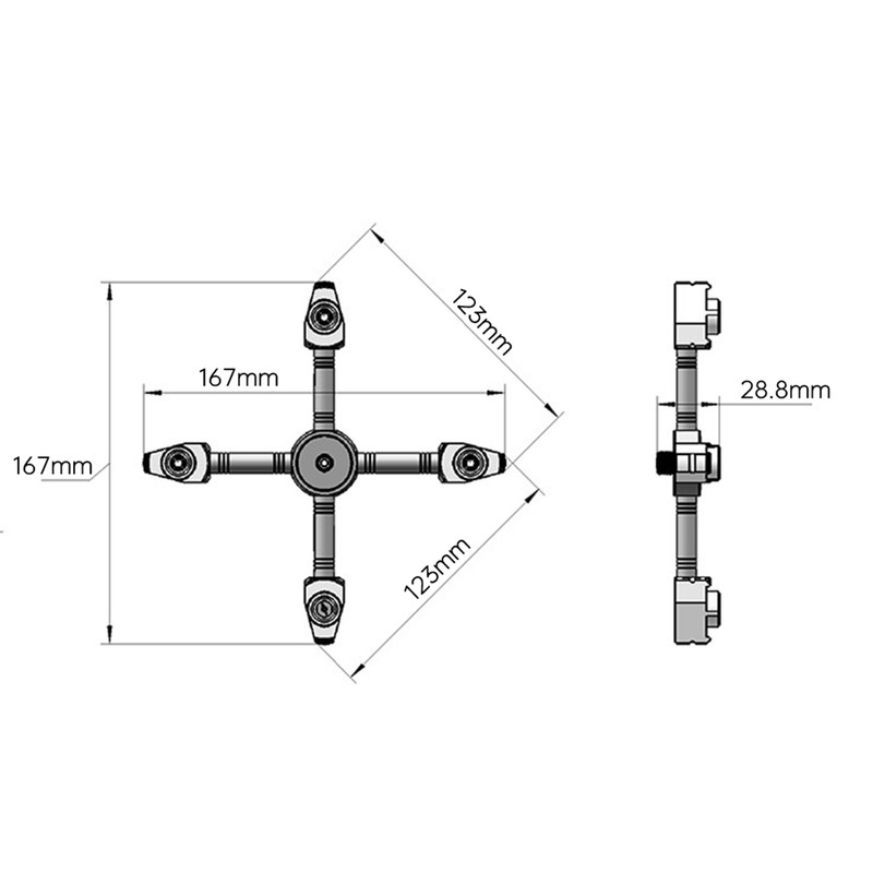 Lightweight Stove Adapter Burner Connector Gas Tank Converter for Outdoor