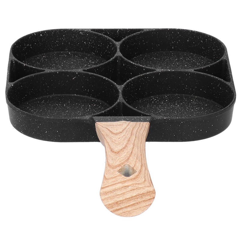 4Hole Frying Pot NonStick Egg Pancake Cooking Pan Cookware For