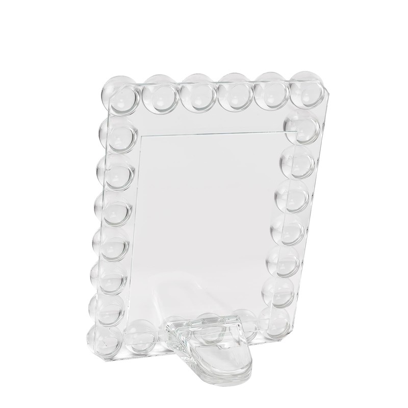 Marvala Clear Bubble Crystal Picture Frame 5''x 7'', Photo Frame