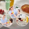MICHLEY Unbreakable Stemmed Wine Glasses, 100% Tritan Plastic Snifter Glasses,