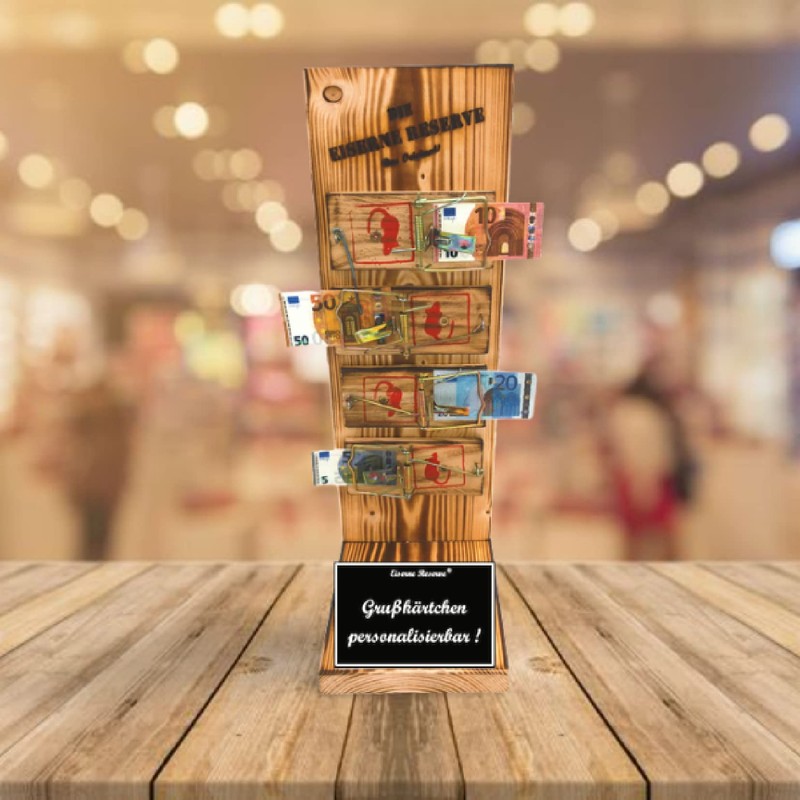 Rose Wedding Gift – Iron Reserve Mouse Trap Money Gift