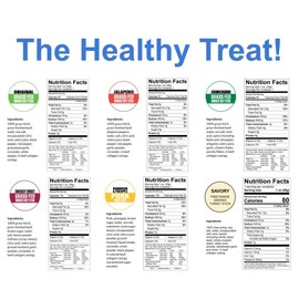 6 Flavor Variety Meat Sticks. No Added Nitrates, Gluten, Soy, MSG, Dairy or Nuts. 4, 100% Grass-fed Beef flavors, 1, Free-Range Turkey Flavor & 1, Natural Pork Flavor (4 of Each, 24-cnt, 1-oz Stick)