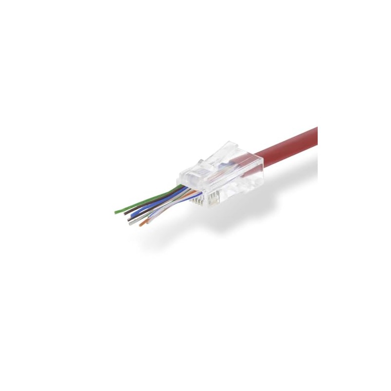 Nedis RJ45 Connector - RJ45 Pass Through - Stranded UTP
