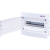 ETI 1-Row Fuse Box Flush-Mounted IP40 Distributor Housing White Door